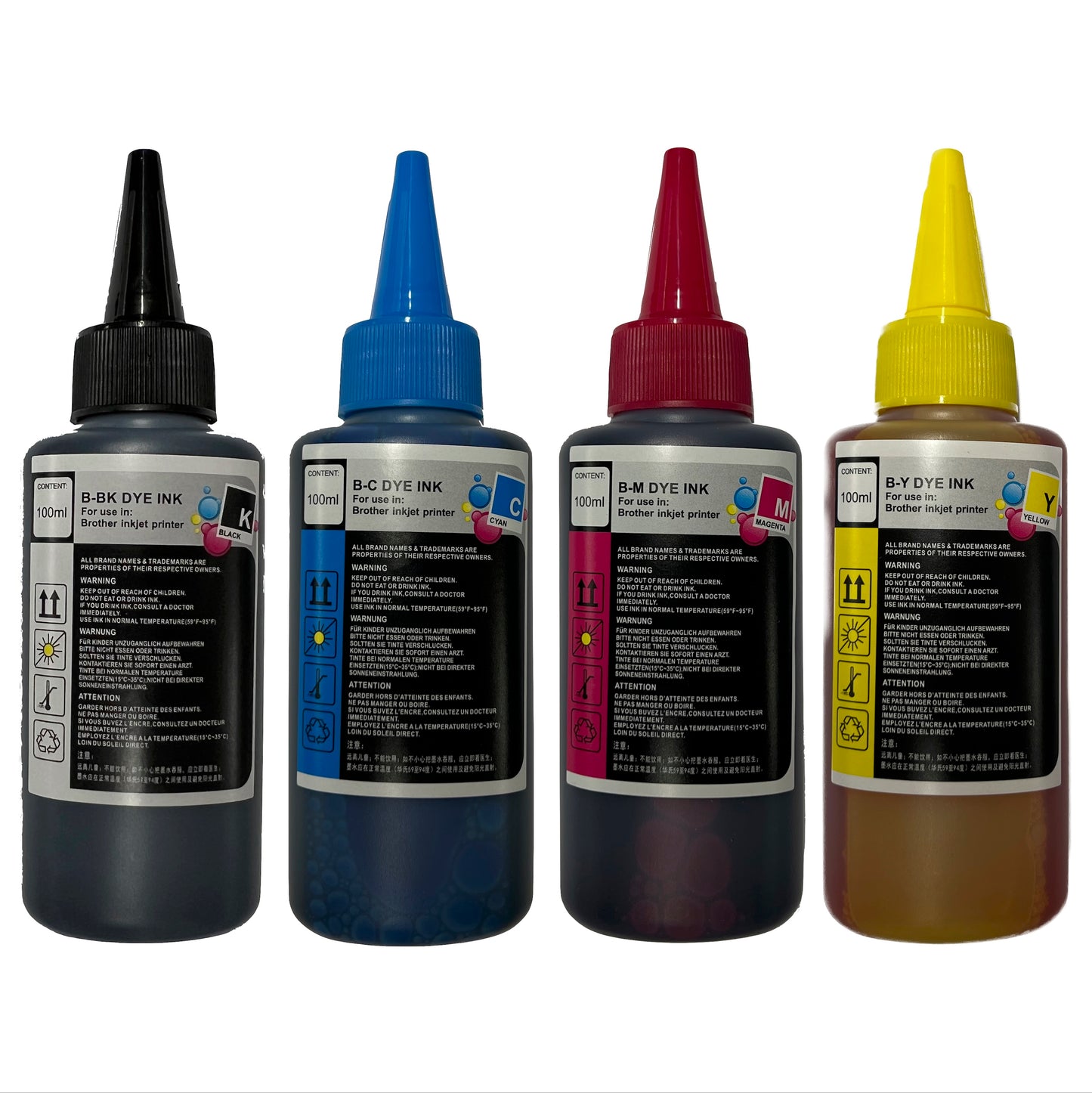 123 CISS Refill Starter Kit For Brother Printers