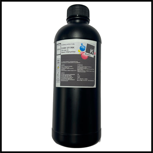 UV DTF Ink (Black, 500ml bottle)