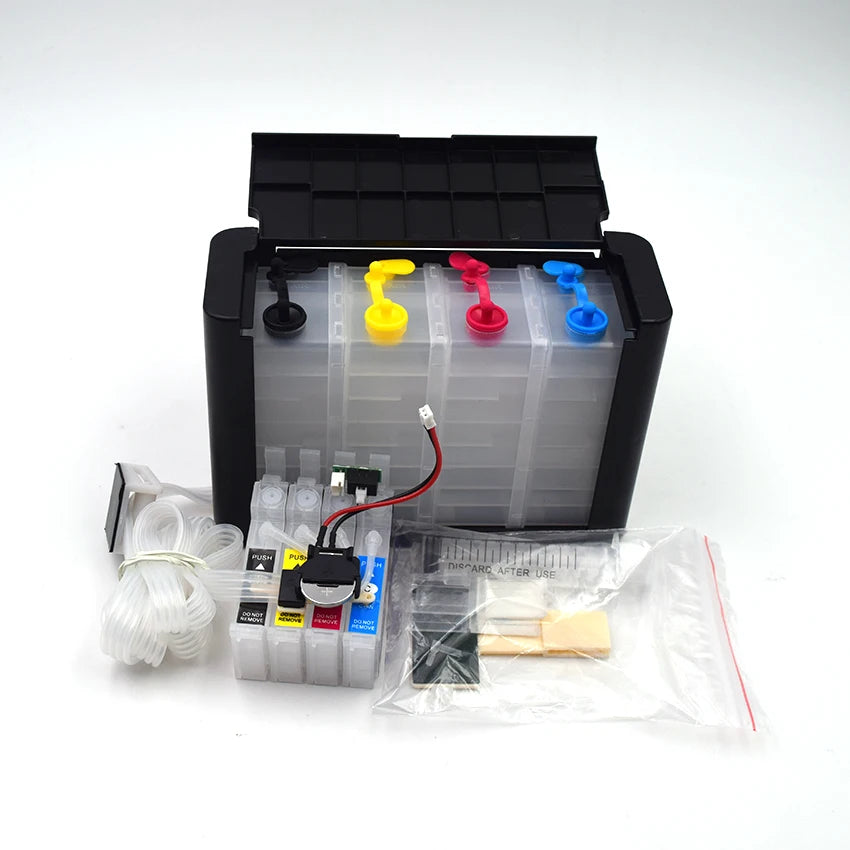 16XL CISS Ink Refill System For Epson WorkForce Printers