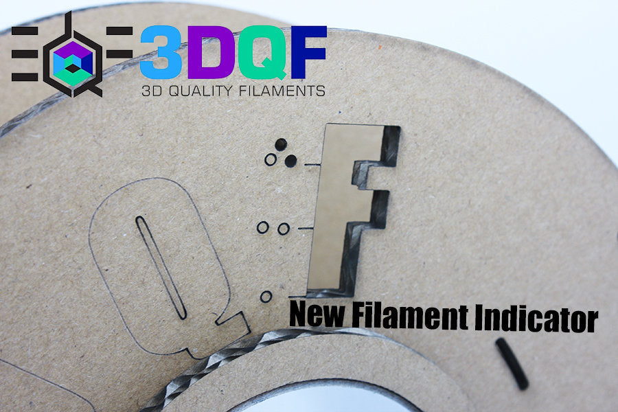 Black ABS 1.75mm - 3DQF UK Made 3D Printer Filament