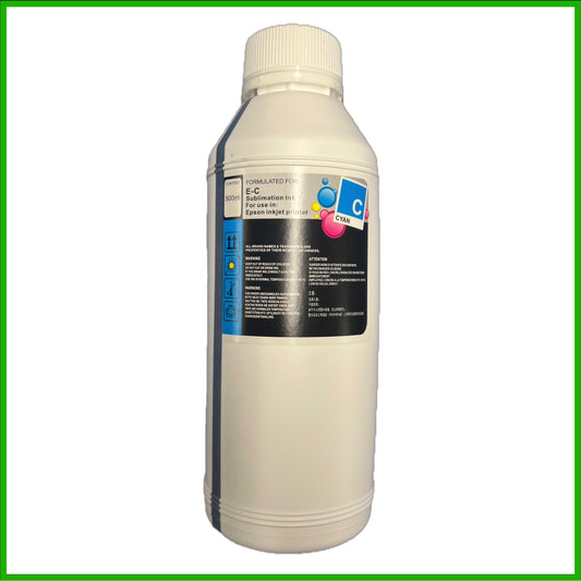 Sublimation Ink for Epson Printers (Cyan, 500ml bottle)