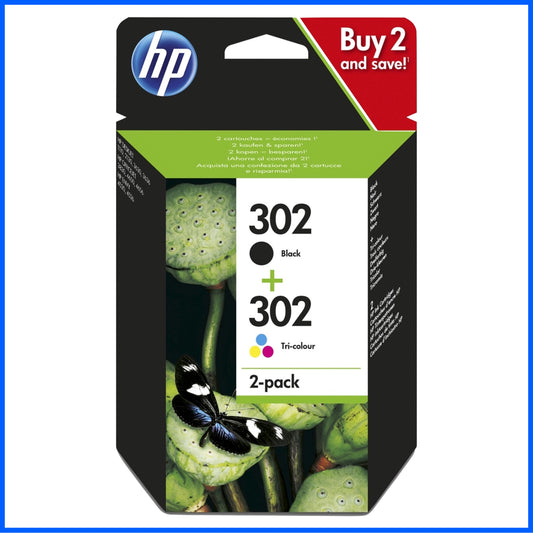 HP 302 Multipack Ink Cartridges (Original)