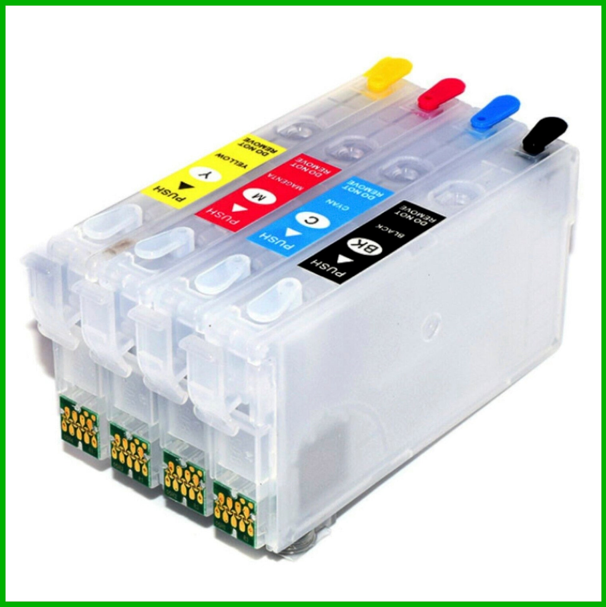 Refillable 35XL Cartridges with ARC Chips for Epson WorkForce –